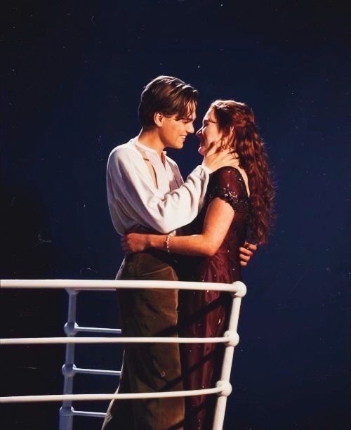 Titanic "You Jump, I Jump, Right?" - A Fateful Embrace Poster