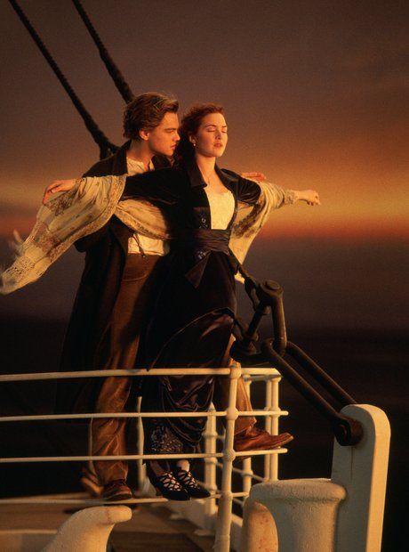 Titanic "I'm Flying, Jack!" - The Ultimate Romantic Movie Poster