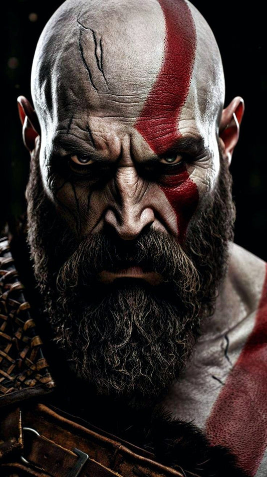 God of War Kratos - The Ghost of Sparta Portrait Poster