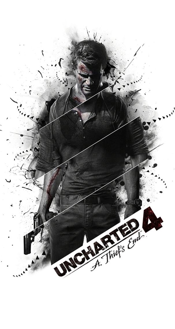Uncharted 4: A Thief's End - Nathan Drake Graphic Poster